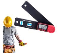 Jauge d'angle numérique - Mesure d'angle électronique de 0 à 200 degrés avec affichage LED, outil de recherche numérique précis et multifonctionnel pour le travail du bois pour l'architecture