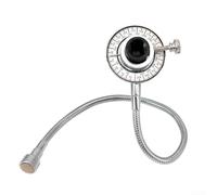 Jauge d'angle rotative à 360 degrés avec graduations transparentes et clip magnétique pour une précision de lecture constante (B)