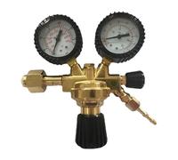 Jauge d'argon, jauge d'argon, régulateur de pression de dioxyde de carbone argon | Outil de soudage, manomètres à double échelle, jauge de pression d'argon pour soudage par découpe, indus