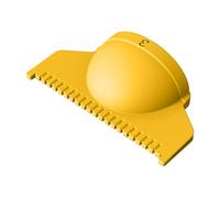 Jauge de à la main | Guide de | Outil de mesure de pour matelassage des doigts - Jauge de marquage de bord métallique pour, travaux manuels, femmes, hommes, personnes