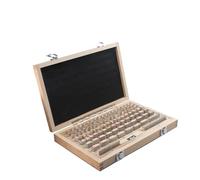 Jauge de bloc 112 pièces/ensemble 1 Grade 0 jauge d'étrier d'inspection Instruments mesure Lecture Rapide(0 grade)