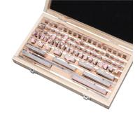 jauge de bloc 83 pièces/ensemble 1,005-100 mm bloc de jauge 1 grade 0 grade bloc d'inspection pied à coulisse étalonnage(0 grade)