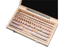 jauge de bloc Calibre de bloc de 87 pièces/ensemble 1,005-100 mm, ultra-haute précision : 0,0001 mm, section d'inspection, étalonnage du pied à coulisse