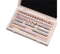 jauge de bloc Calibre de bloc d'inspection de 47 pièces/ensemble, calibre de 1 à 100 mm, calibre de 1 à 0, for étalonnage(1 grade)