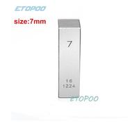 Jauge De Bloc En Acier Précision, Parallèle À Broche, Mesure, Outils Tour, 1mm 2mm 3mm 4mm 5mm 6mm 7mm 8mm 9mm 10mm Pour des mesures rapides(7mm block gauge)