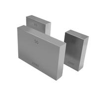 Jauge de bloc en acier rapide, qualité 0, outils for l'inspection des micromètres et des étriers, 0.5mm-100mm, 1 pièce Mesure précise(40mm 1pc)