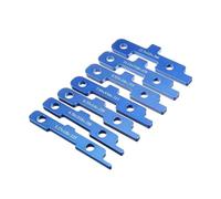 Jauge de bloc, Table De Routeur Précision, Barres Configuration, Travail Du Bois, Bloc En Aluminium, Ensemble Jauge Hauteur, Accessoires Scie, Outil À Onglet 7 Pièces(7pc No Box)