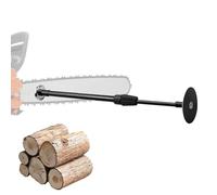 Jauge de bois de chauffage pour fixer la barre de tronçonneuse - Tronçonneuse magnétique réglable, mesure la longueur du bois de chauffage | Outil de coupe de bois de chauffage Design télescopique