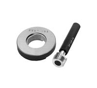 Jauge de Bouchon de Filetage 1 jauge de filetage de tuyau conique PT/outil de mesure de bague de filetage(PT 3I8-19)