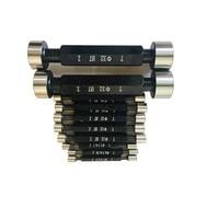 jauge de bouchon filetage tuyau conique Jauge de bouchon brillant H7 lisse Go no go mesure du diamètre intérieur 2-30mm outil Test d'écart à pas fin(26-H7)