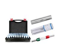 Jauge de broche en acier précision Jauge de prise en acier blanc, 101 pièces, Type précision, intervalle 0.01mm, jeu trous lisses, outil mesure broche(8.00-9.00mm 101pcs)