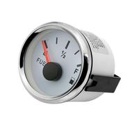 Jauge de carburant marine, jauge de carburant robuste en acier inoxydable, étanche à l'eau et à la poussière, outil pratique pour bateau, voiture et. pour bateau.