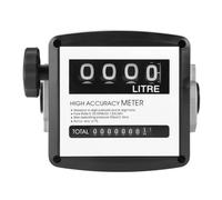 Jauge De Carburant Mécanique Haute Précision, Débitmètre À 4 Chiffres, Numérique D'essence Diesel, Filetage Interne 5-30GPM/20-120L/Min Stable Et Efficace