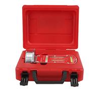 Jauge de carrossage et de chasse magnétique, outil alignement roue Camber Castor Kingpin, métal Ø85 mm - Précision ±0,1° avec étui robuste pour voiture et camion professionnel