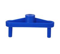 Jauge de Centrage, Outil de Traçage Multifonction Bleu ABS | Centre de Travail du Bois à Repérage Précis, pour Menuisiers et Bricoleurs, Planches, Tasseaux, Assemblages