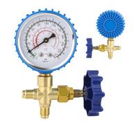 Jauge De Climatiseur - Analyseur De Pression De Réfrigérant, Compteur Étanche De Précision, Instrument De Diagnostique Doté D'une Capacité D'évaluation Précise Du Système | Maintenance Pr