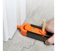 Jauge de contour avec serrure, outil de duplication de profil réglable pour | La jauge de contour de verrouillage réglable copie avec précision les formes irrégulières pour le travail du bois