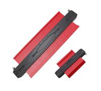 Jauge de contour de 12,7 cm ou 30,5 cm avec aluminium pour travail du bois de forme irrégulière, outil de réplication de motifs