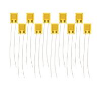 Jauge de Contrainte 10 Pièces en Plastique 120 Ohm | Remplacement Prêt à Installer, Mesure Précise des Déformations, pour Balances, Prototypage R Applications Industrielles