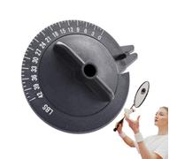 Jauge de cordes pour raquette de badminton mesure des lectures claires | Cordes de raquette Outil de lecture claire pour équipement de tennis, squash et balle, père, mère, mesure