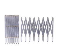 Jauge de Couture en Aluminium Conception à Longueur Réglable la Jauge de Couture Extensible Mesure Plusieurs Distances équidistantes Utilisées pour Placer Rapidement et avec Précision des Boutons