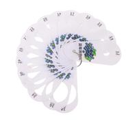 Jauge de Diamètre des Myrtilles, Règle Plastique 2 à 18 MM | Classement Uniforme sans Calibration, Prise Antidérapante, pour Ferme, Verger de Raisin et Marché