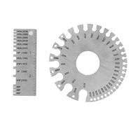 Jauge de diamètre rond, Règle en acier inoxydable, Petit et précis - Durable, Portatif, pour Travail du bois