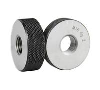 Jauge de filetage, 2 pièces/ensemble, jauge de filetage métrique 6 g, M6, M14, M16, précision, vis externe fine, outil de test de pas(M14x1.5)