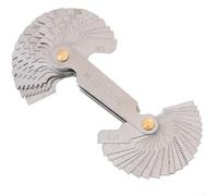 Jauge de filetage à 60 degrés avec 52 modèles pour mesures métriques et en pouces