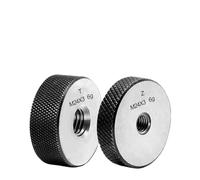 Jauge de filetage à gauche, 1 jeu de bouchons fins lisses 6 g M11 M12 M14 M17 M18 M20 M24 M30 M40 M50 M60 Distance,5(M48X1.5)