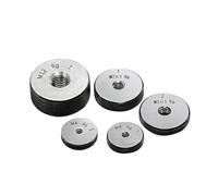 Jauge de filetage à gauche, 1 jeu d'outils de mesure métriques non standard à dents fines M60-M72 6 g M60 64 68 M72 X1,5 0,25,75 2(M64X6 6g T Z)