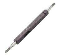 Jauge de filetage à tige en acier, outil de mesure de filetage haute précision, avec tige conique et double vis, pour l’inspection des filetages intérieurs, fabriquée en acier à (M1.8 * 0.35)