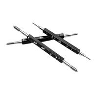 Jauge de Filetage/jauge annulaire M1-M3 GO/NO GO, jauge métrique de précision, jauge à vis Externe Fine, Outil de Test de Filetage à Pas(Thread Plug Gauge,M1.0X0.25)