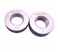 Jauge de filetage M30 x 1,5, 6 grammes, go/no-go