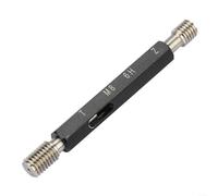 Jauge de filetage M8 x 1 25 pour filetage intérieur avec double système de guidage et tige conique en acier rapide