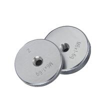 Jauge de filetage métrique à 60 degrés, 2 pièces/ensemble, outil de mesure conique 6G M2-M20 for l'ingénierie de précision(M18x2-6g)