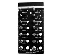 Jauge De Filetage Pour Boulons - Guide - Dimensionneur de Boulons et Écrous | pour Réparation Automobile, Usinage, Entretien Voiture, Camion, Travail des Métaux,