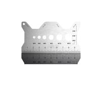 Jauge de filetage professionnelle - Double langue - Marquage de durabilité - Instrument pour technicien - Outil de mesure de filetage précis