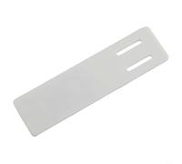 Jauge de fissure pour enregistrement de la déformation et de la fissure, instrument de fissures murales en acrylique avec précision de 0,05