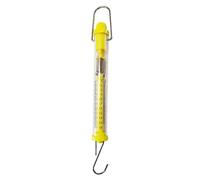 Jauge De Force À Ressort 10N En PP - Dynamomètre À Tube De Précision Portable Avec Crochet | Dynamomètre À Ressort Newton Pour Cours Ďe Physique, École Et Expériences | 25 Cm