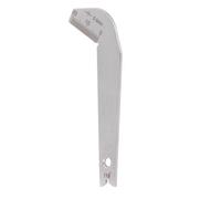 Jauge de Forets Jauge D'affûtage en Acier Inoxydable 0,5 Mm Angle 118 ° pour Profondeur de Perçage Spécifications Outil Indispensable