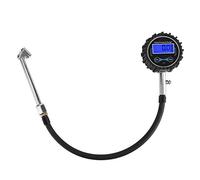 Jauge de gonflage de pneu numérique avec manomètre 3-200 PSI Rétroéclairage LCD Valve de purge d'affichage à 4 unités Compatible avec voiture moto camion vélo