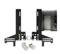 Jauge de guidage d'ascenseur - Outil d'alignement de guidage durable en acier inoxydable de 1800 g, règle de précision à rail unique, outil d'alignement de guidage durable | Bâton de mesure