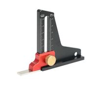 Jauge de hauteur de précision pour le travail du bois en alliage d'aluminium durable Outil de mesure de la hauteur Outil de mesure de la hauteur Jauges de profondeur électroniques Outil de mesure de