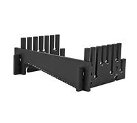 Jauge de hauteur de scie circulaire électrique, outil de mesure industriel avec échelle sculptée, jauge de hauteur en alliage d'aluminium pour le fonctionnement de la plaque, (Métrique 16CM)