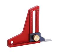 Jauge de hauteur de table - Rebord de profondeur de travail du bois, instrument de mesure de précision | Ga indice de hauteur métrique en d'aluminium, instrument de mesure