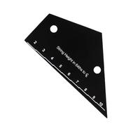 Jauge de Hauteur des Cordes de Guitare,Outils de Luthier de Précision | Outil De Réglage De Règle De Cordes De Guitare Électrique,Pour Maintenance Réparation Violon Électro Acoustique Et Nivellement D