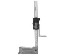 Jauge de Hauteur Numérique; Jauge de Profondeur Numérique 0-150mm, Socle Acier Inoxydable - Affichage Digital Précis, Mise à Zéro Instantanée, Idéale pour Menuiserie