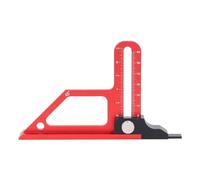 Jauge De Hauteur Pour Scie à Table, Jauge De Profondeur Scie Sur Table, Plage De Mesure De 0 à 60 Mm, 45 Degrés, Règle De Mesure De Profondeur En Alliage D'aluminium Avec Double échelle