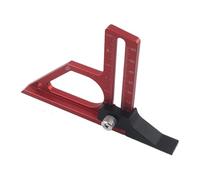 Jauge de hauteur pour scie à table, jauge réglable pour perceuse à colonne, accessoires multifonctions pour scie de table avec outil de mesure résistant pour usinage de